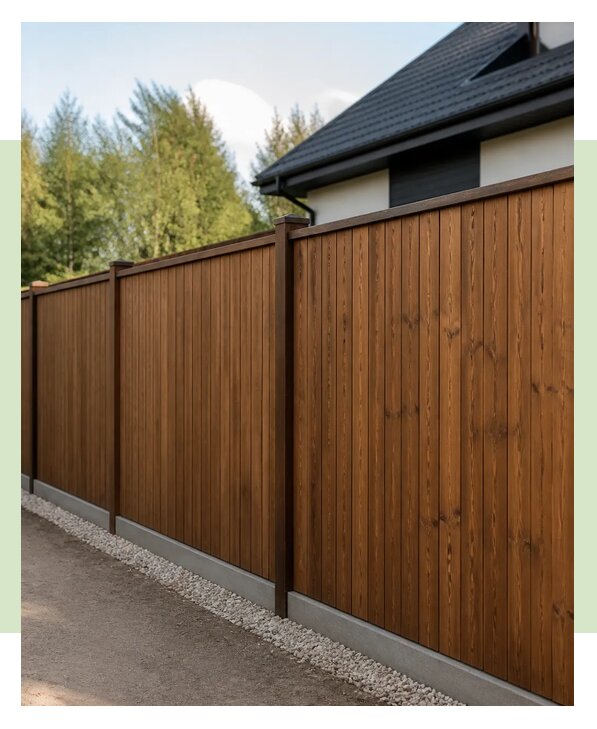 Сплошной деревянный забор с установкой от 3545 р. | ЗаборЭксеперт-Лбг